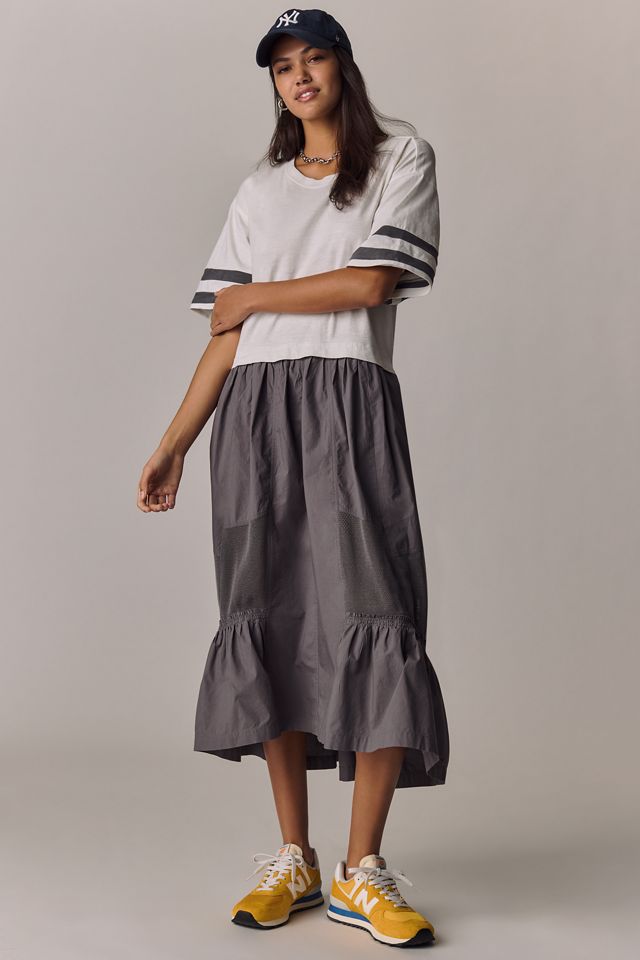 Daily Practice Drop Speed Twofer Midi Dress #3