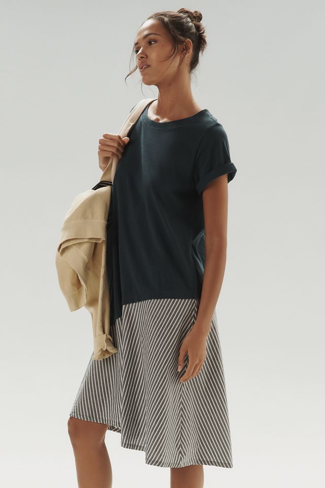 Daily Practice Final Lap Short-Sleeve Twofer Midi Dress #2