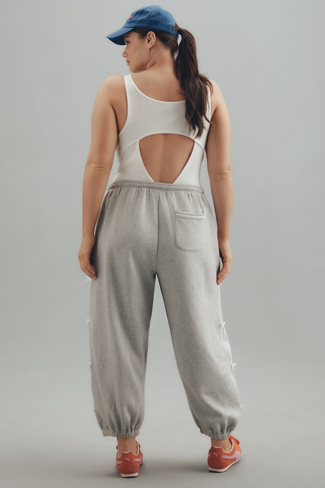 Daily Practice Sleeveless Bow-Trimmed Jumpsuit #6