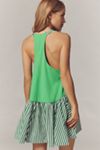 Daily Practice Spring Fling Racerback Babydoll Mini Dress