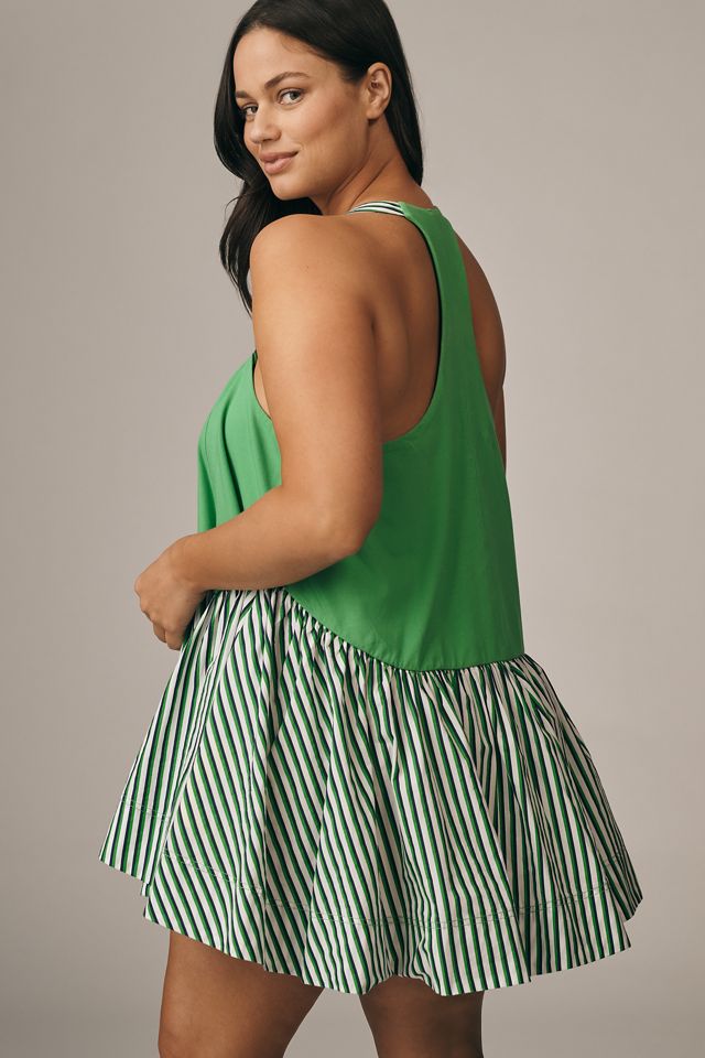 Daily Practice Spring Fling Racerback Babydoll Mini Dress #4