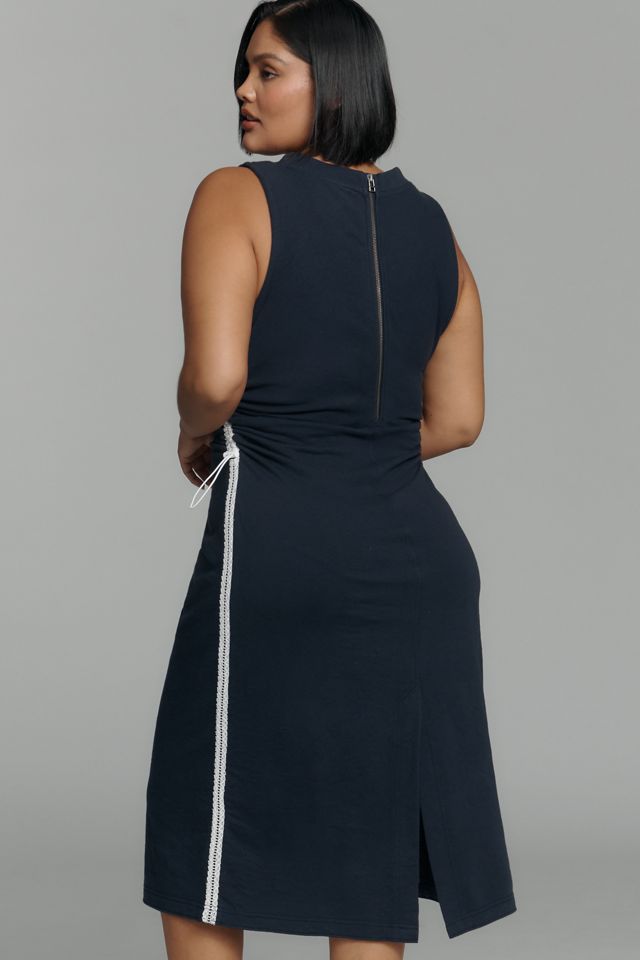 Daily Practice Sports Start Sleeveless Midi Dress #5