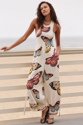 Daily Practice By Anthropologie Daily Practice Plattsburgh Sleeveless Jumpsuit