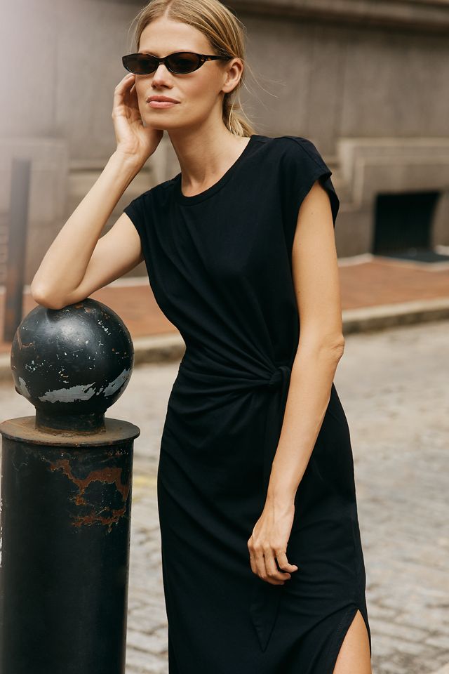 Daily Practice Tiebreaker Midi Dress