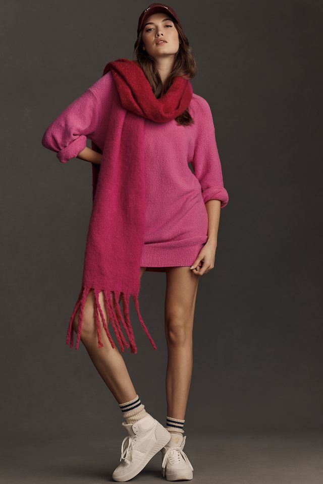 Long sleeve hotsell pink sweater