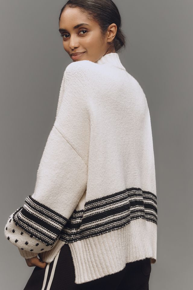 Daily Practice by Anthropologie Relaxed Graphic Sweater #7