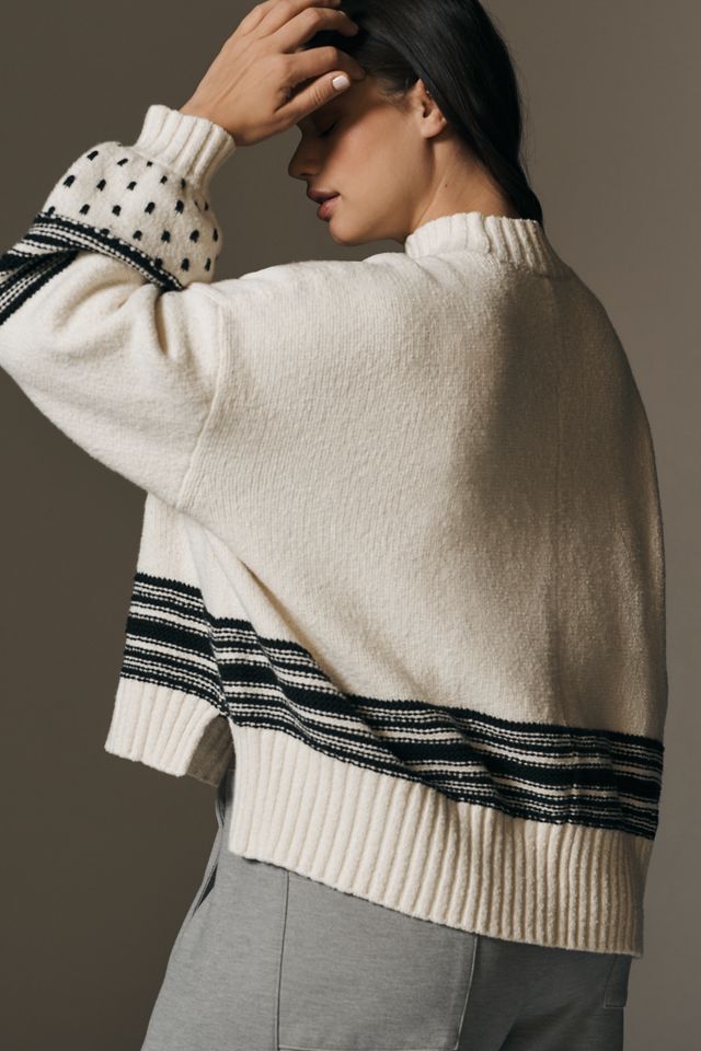 Daily Practice by Anthropologie Relaxed Graphic Sweater #1