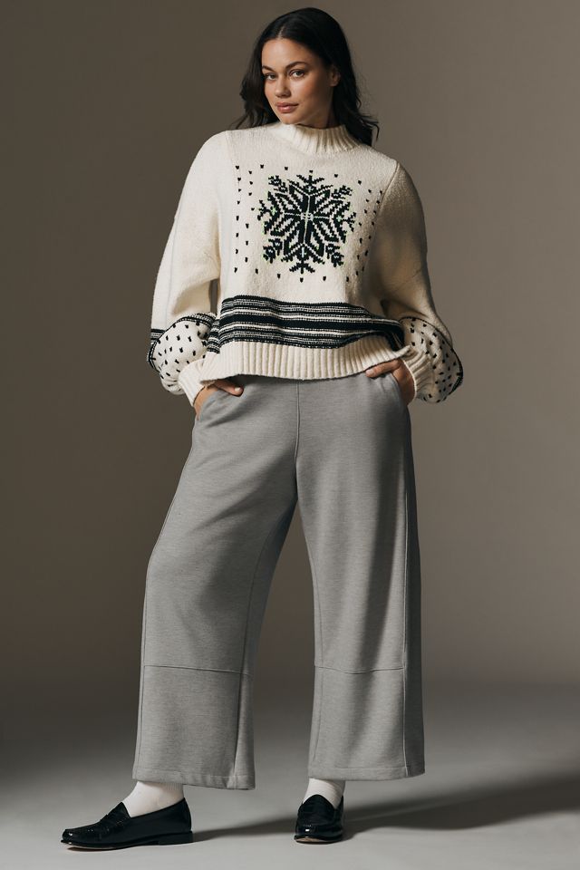 Daily Practice by Anthropologie Relaxed Graphic Sweater #3