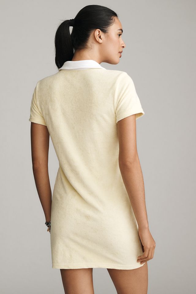 Daily Practice Team Spirit Short-Sleeve Polo Terry Mini Dress #3