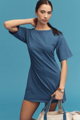 Farm Rio x Anthropologie Long-Sleeve Mini Swing Dress