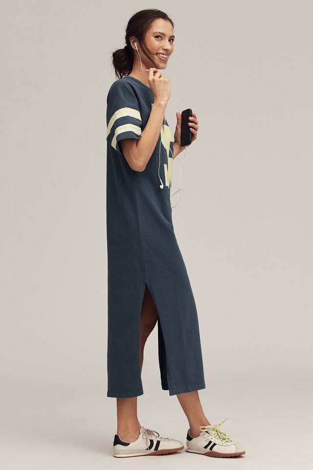 Daily Practice Graphic T-Shirt Midi Dress #2