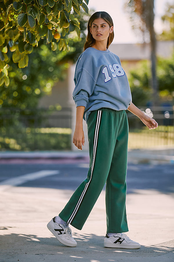 Daily Practice by Anthropologie Side-Stripe Jersey Joggers