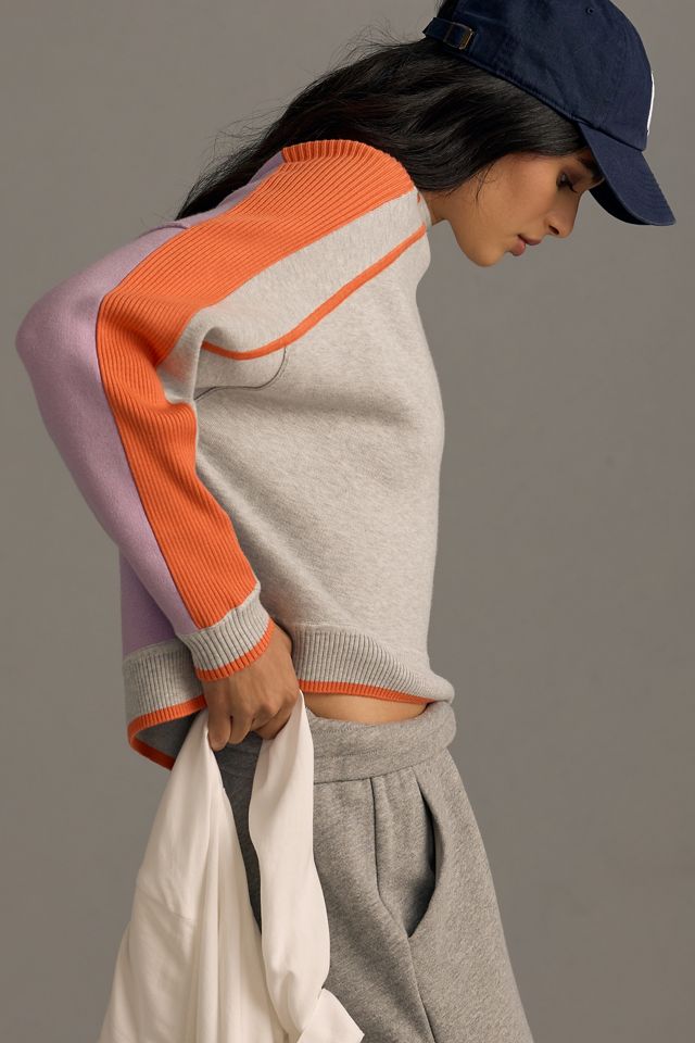 Daily Practice by Anthropologie Colorblock Pullover #3