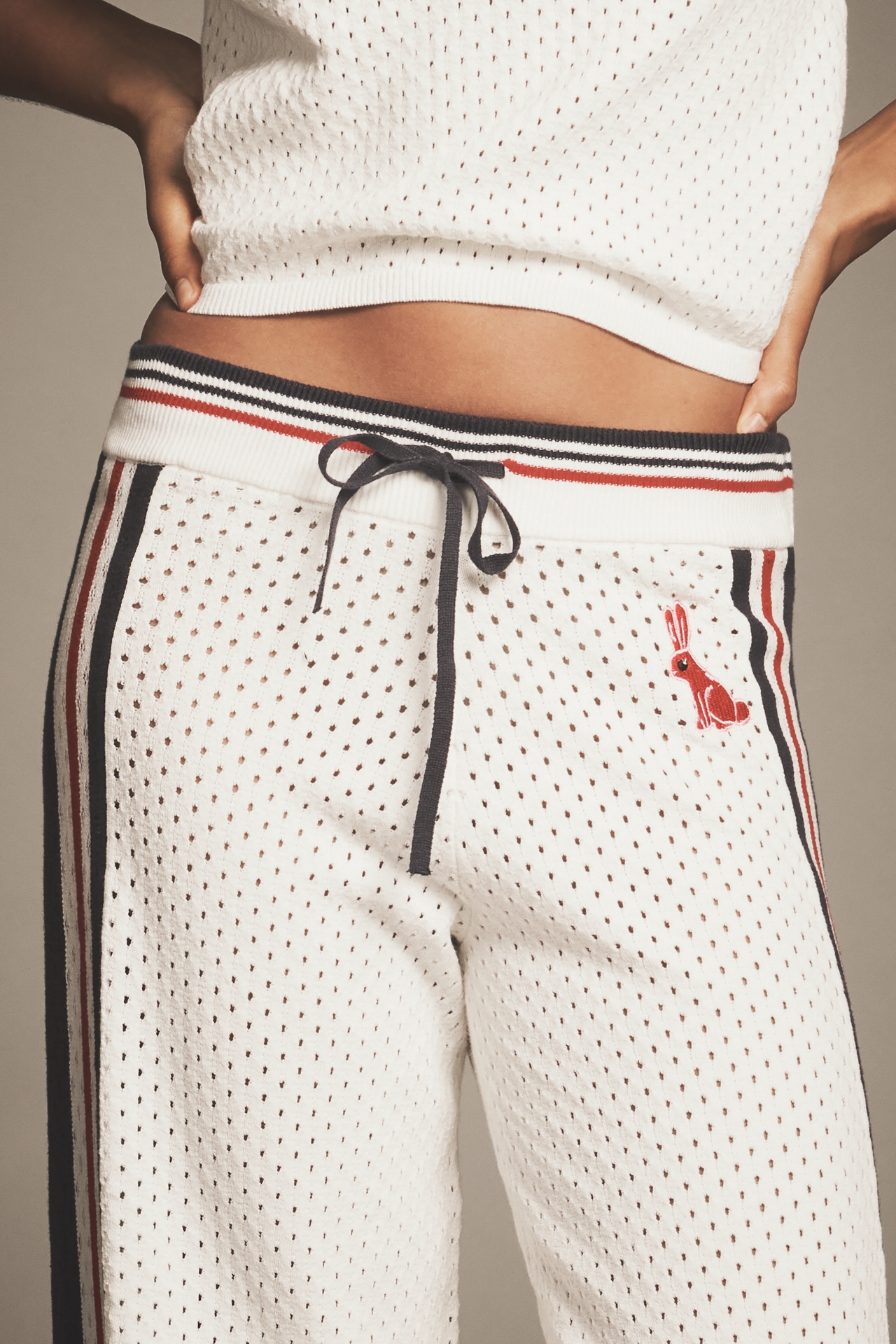 Daily Practice Icon Wide-Leg Sweater Track Pants