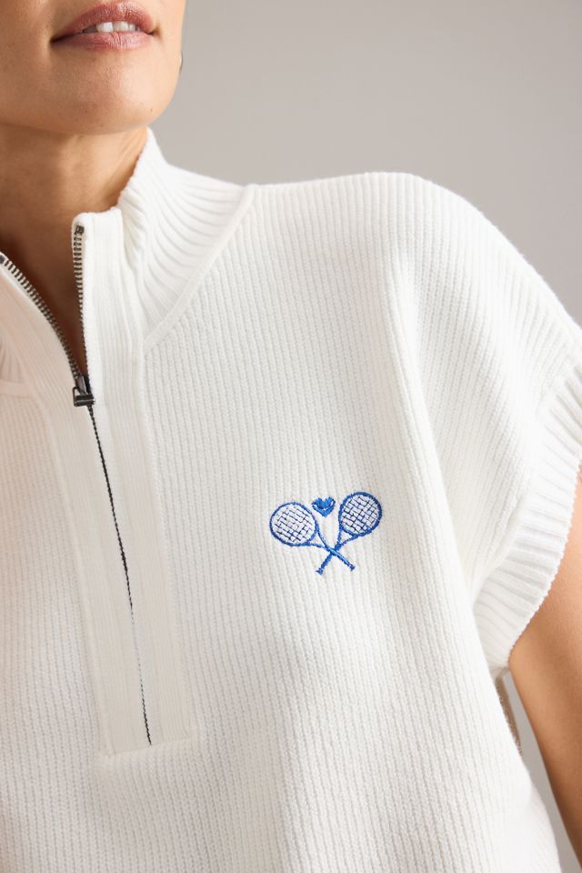 Sweat à capuche demi-zip Daily Practice avec icône brodée #5