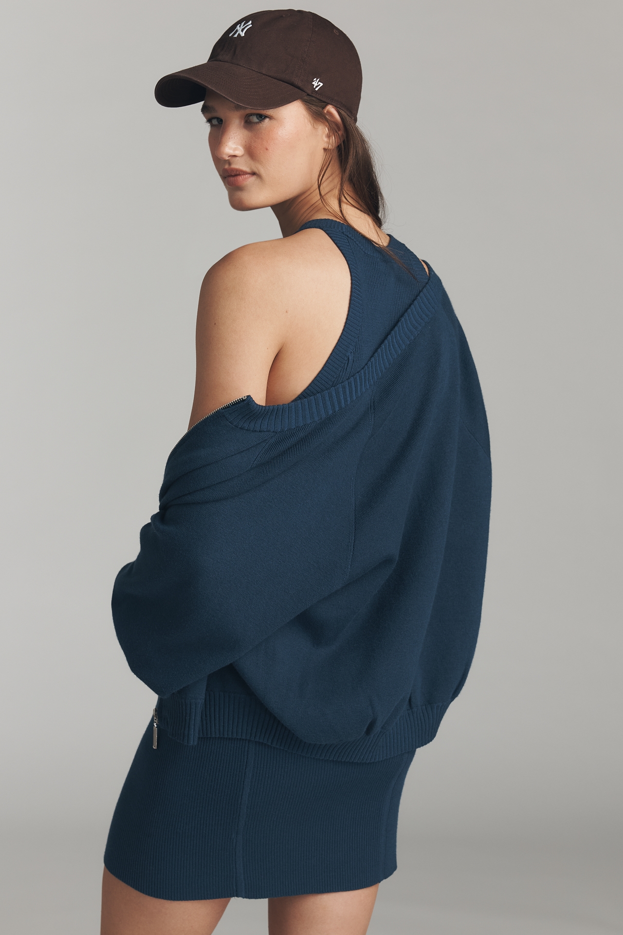 Daily Practice Cardigan & Sweater Dress Set