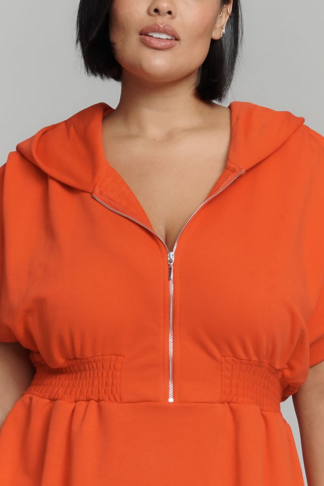 Daily Practice Half-Zip Hoodie Mini Dress #5