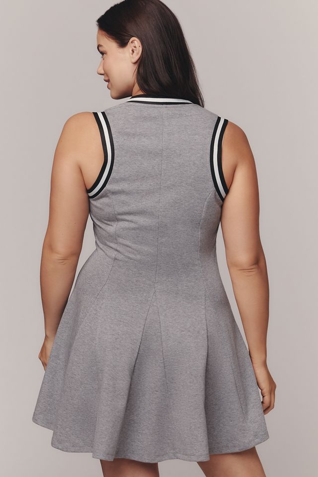 Daily Practice Sleeveless V-Neck Sporty Mini Dress #1