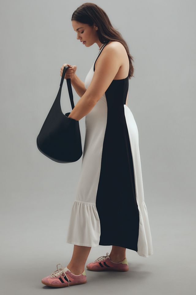 Pilcro Zip-Front Sleeveless Cotton Jumpsuit
