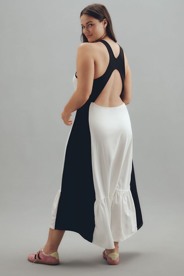 Daily Practice Colorblock Racer Midi Dress #6