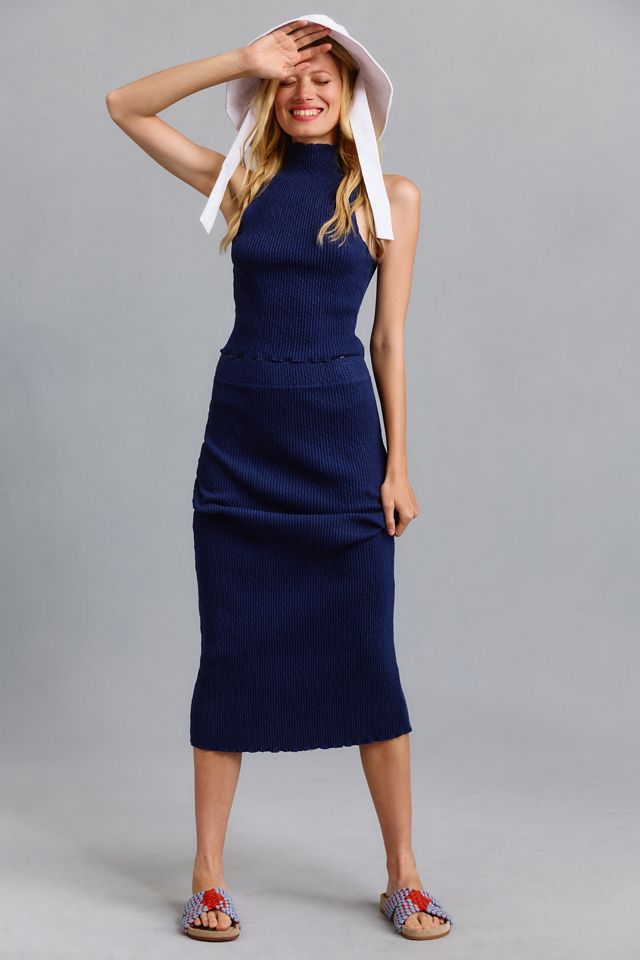 T.La Mock-Neck Rib Knit Tank Top #3