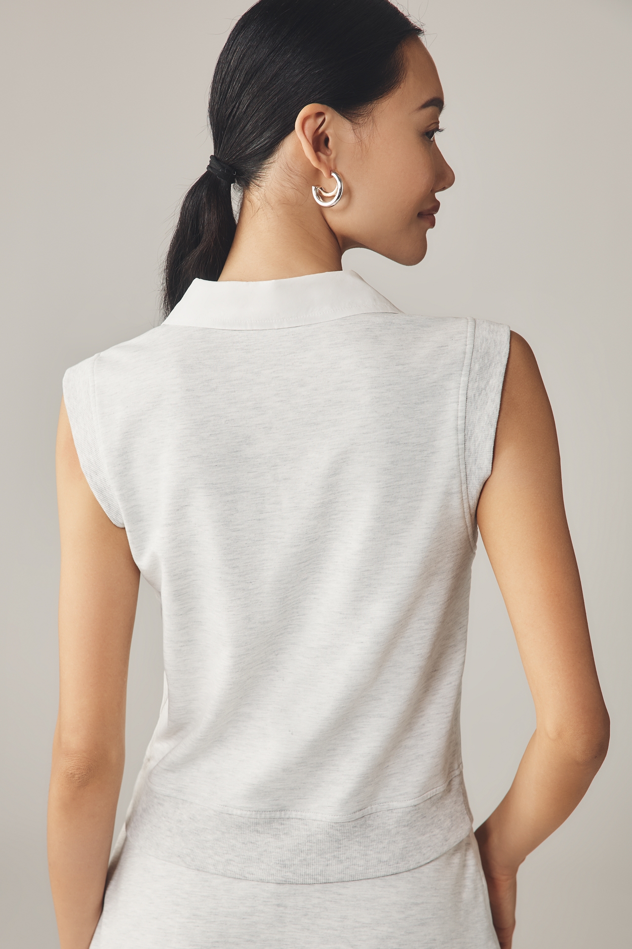 Sundays Manette Pullover Sleeveless Polo Shirt
