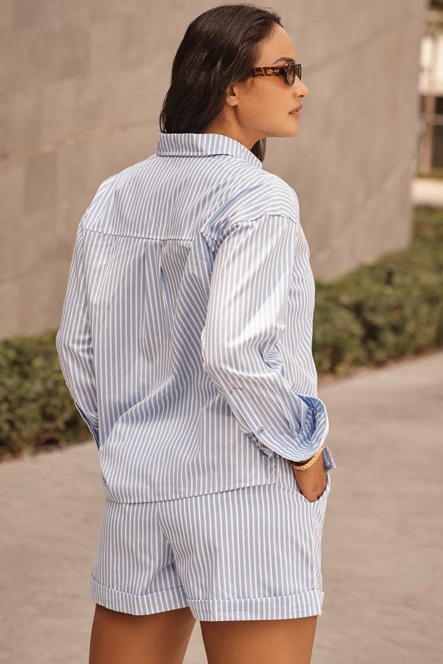 Araminta James Holiday Buttondown Shirt #1