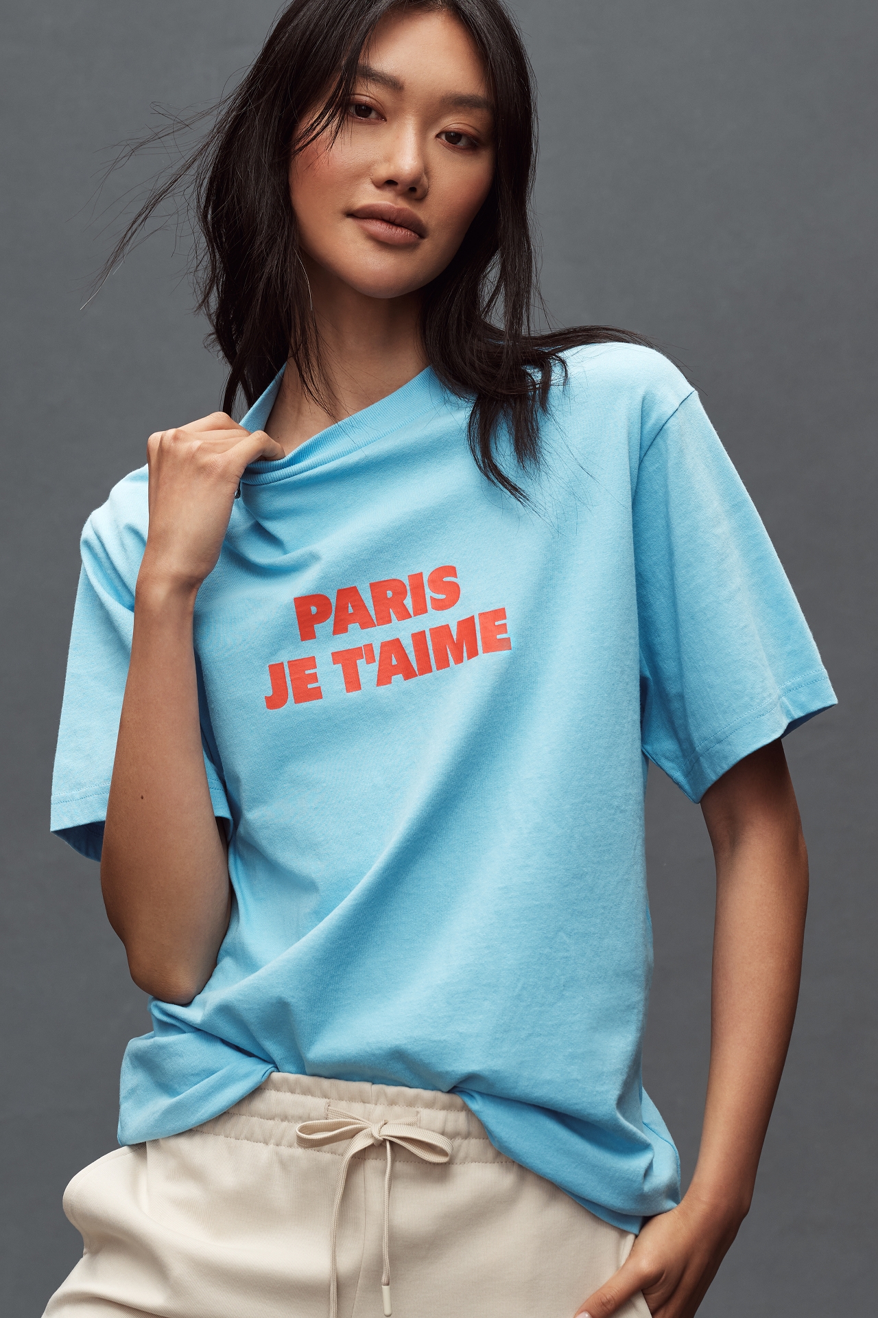 Araminta James Paris Je T'Aime Graphic Tee