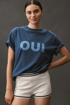 Shop Araminta James Parisienne Tee In Blue