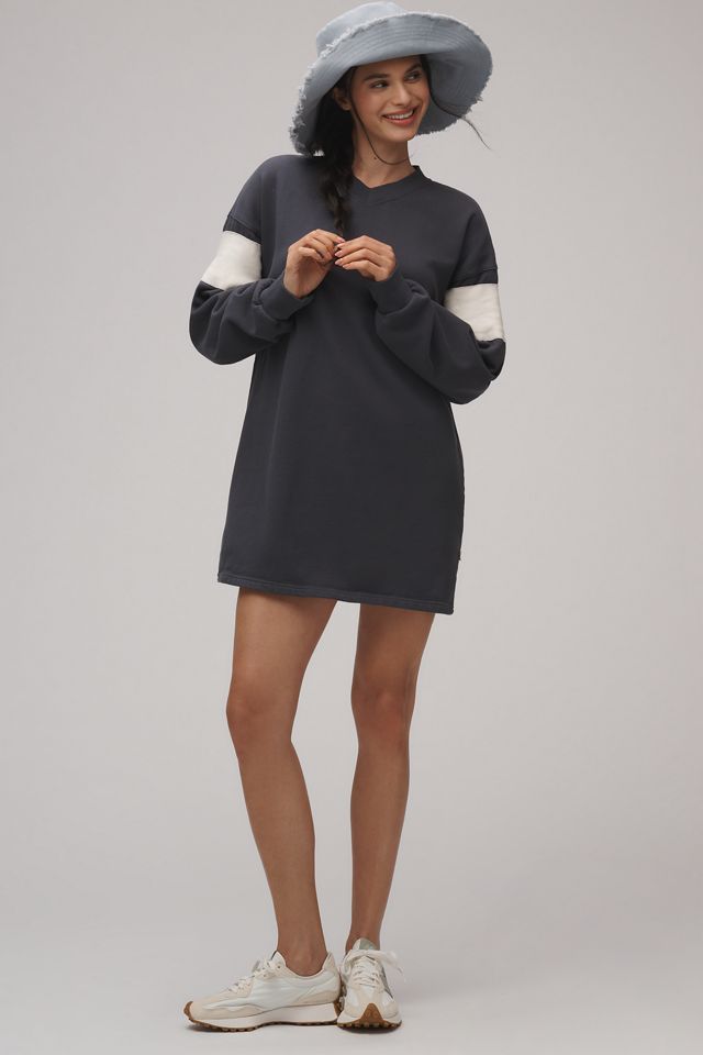 Araminta James Long-Sleeve V-Neck Fleece Mini Dress #2