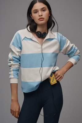 Araminta James Jeannie Long-sleeve Polo Top