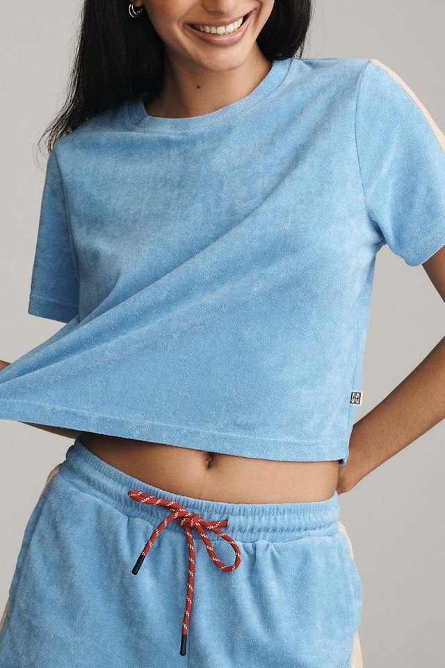 Araminta James Palma Terry Top & Shorts Set #1