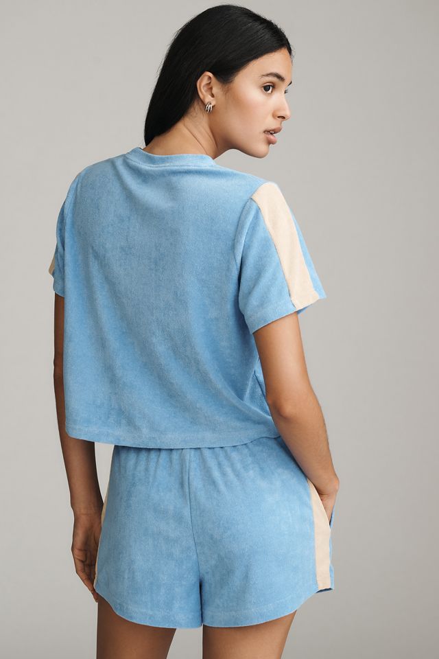 Araminta James Palma Terry Top & Shorts Set #2