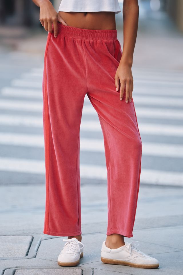 Araminta James Mara Long-Sleeve Velour Top #1