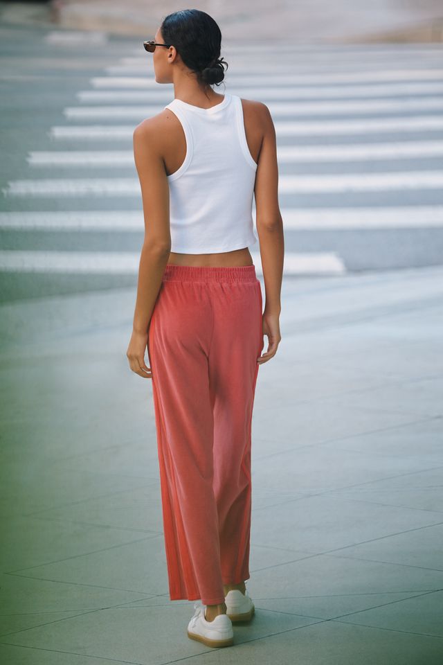 Araminta James Mara Long-Sleeve Velour Top #2