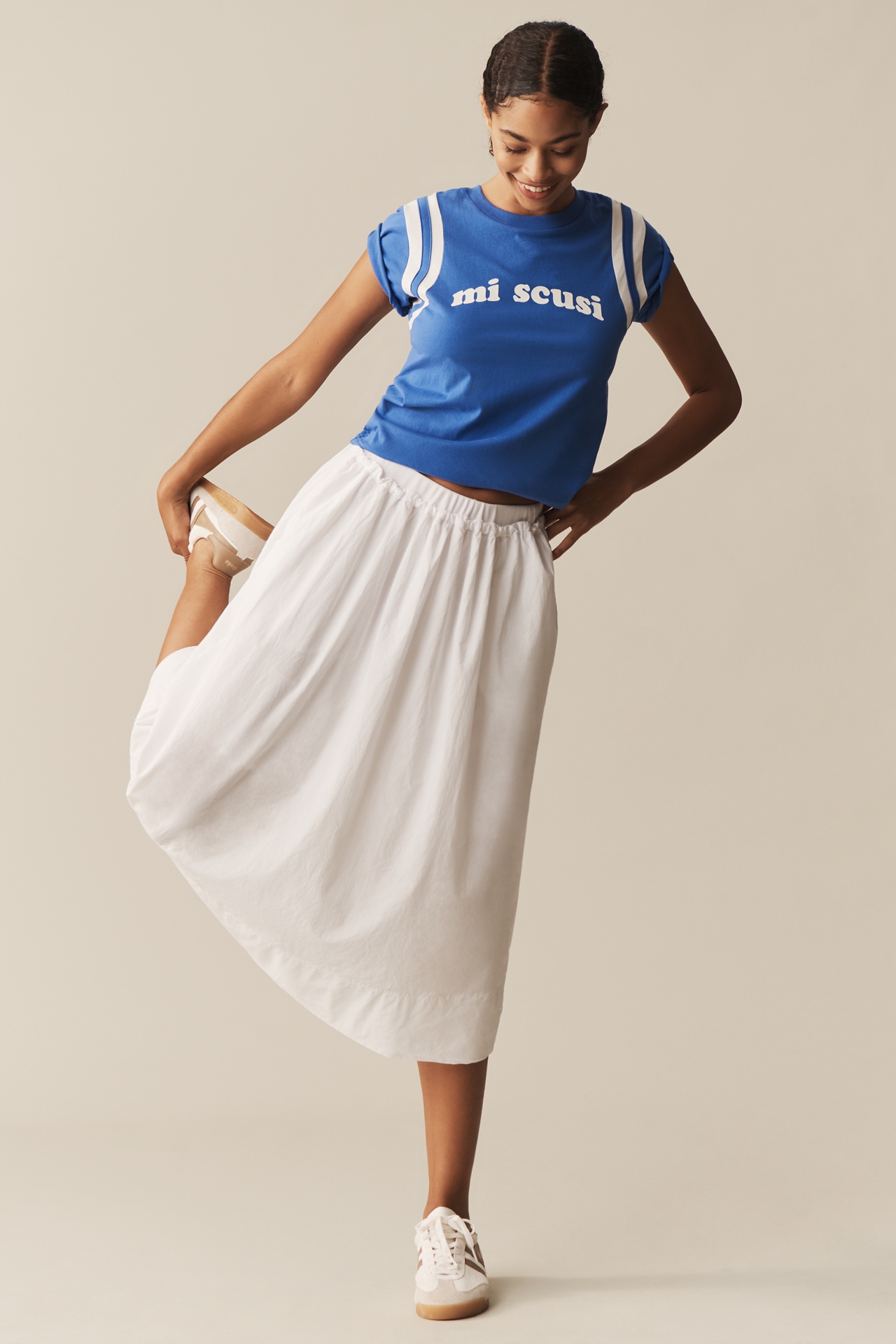 Araminta James Mi Scusi Short-Sleeve Tee