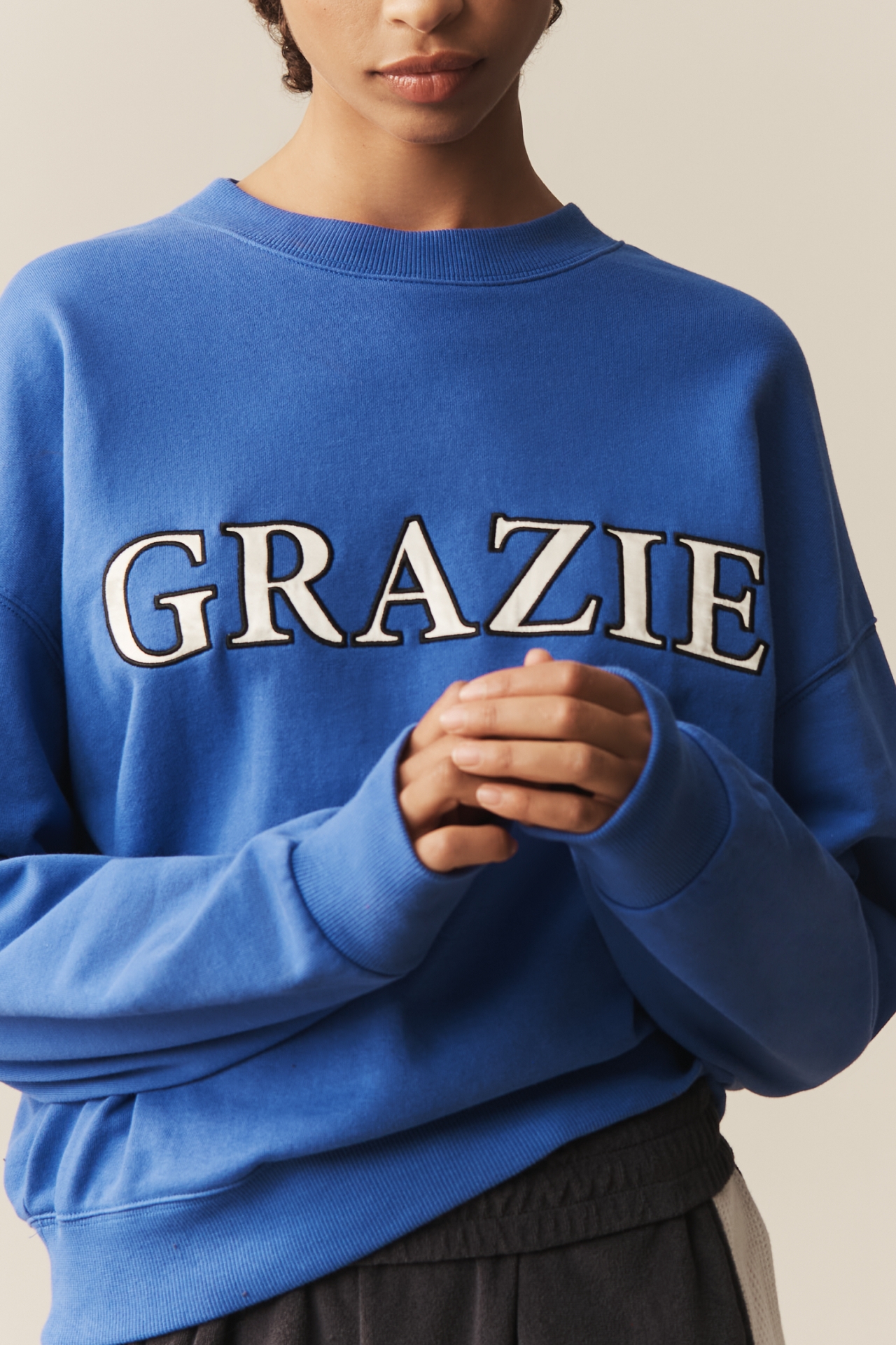 Araminta James Grazie Long-Sleeve Sweatshirt