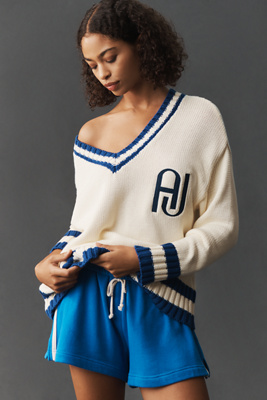 Pull col V AJ en taille: XS chez Anthropologie - Araminta James - Modalova