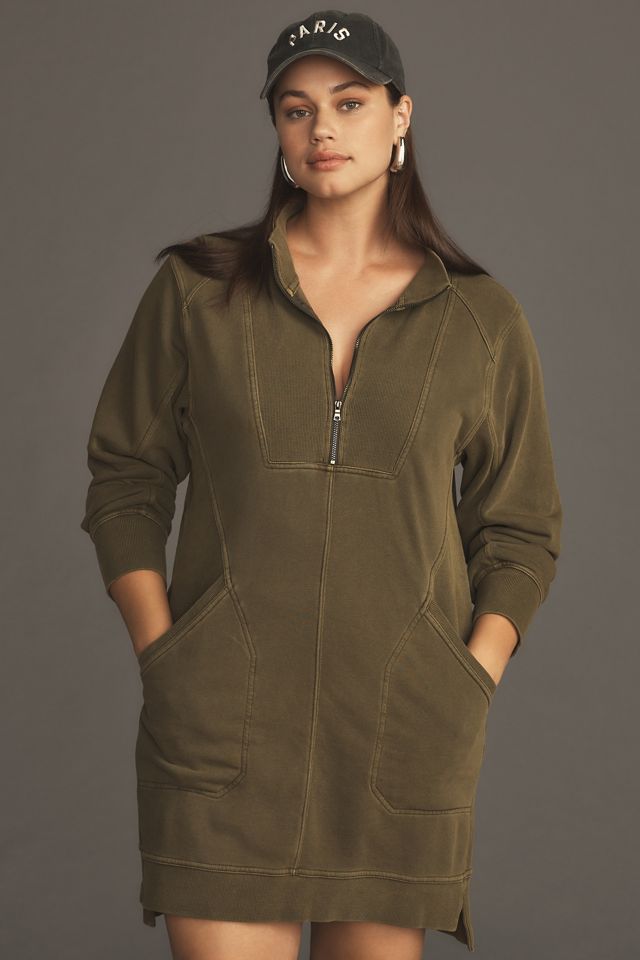 Daily Practice by Anthropologie Meru Zip-Front Mini Dress | Anthropologie  Singapore - Women's Clothing, Accessories & Home