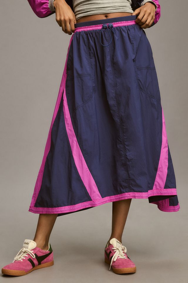 ★ Leey★ SPORTY NYLON MAXI SKIRT BLACK P0000EGZ MUSINSA | L.E.E.Y SPORTY NYLON MAXI SKIRT BLACK