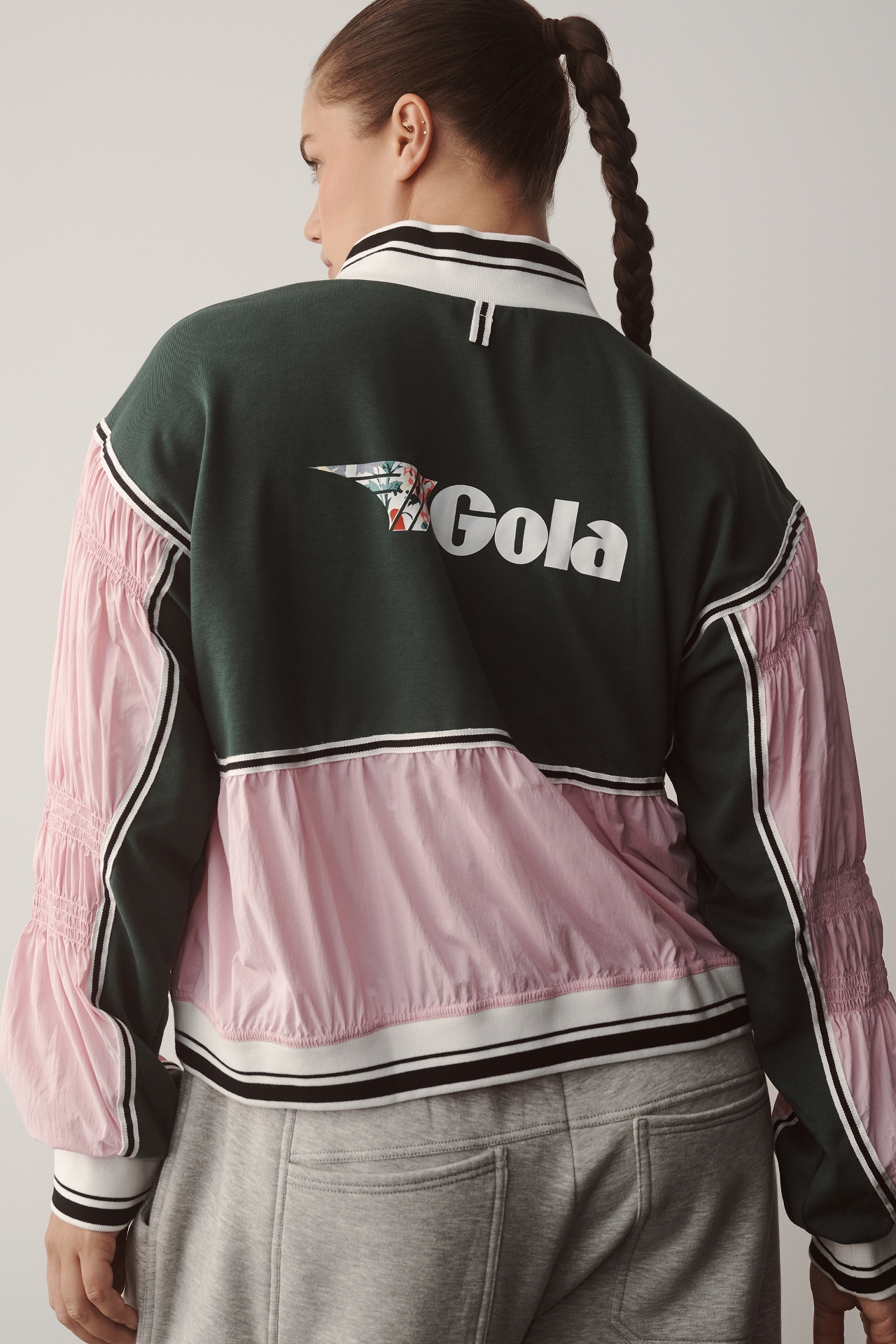 Gola x Anthropologie Hat Trick Windbreaker