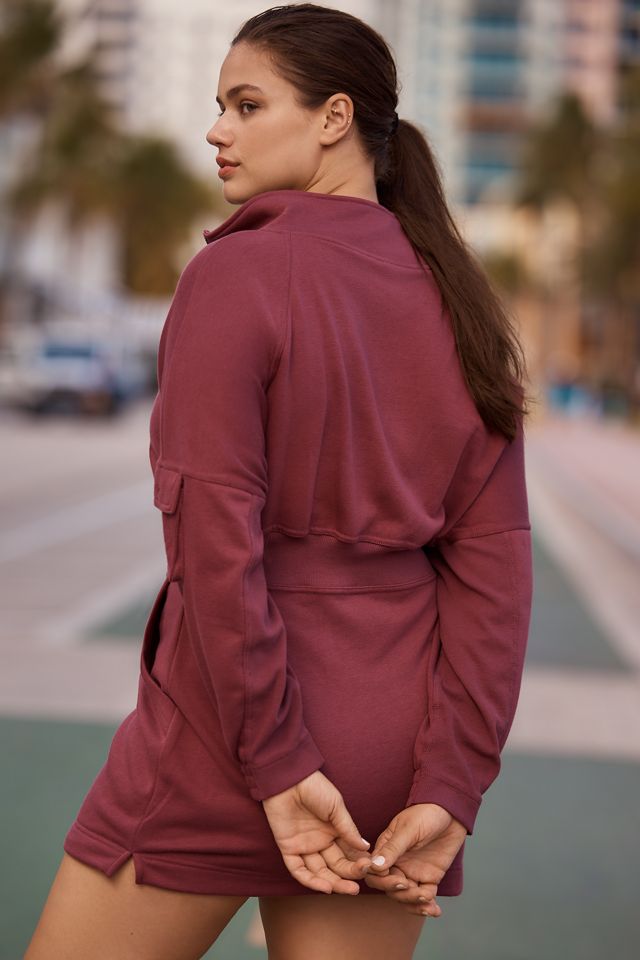 Daily Practice by Anthropologie Long-Sleeve Pop Trick Mini Dress #5