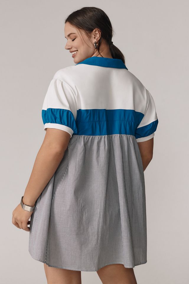 Daily Practice Rugby Babydoll Mini Dress #6