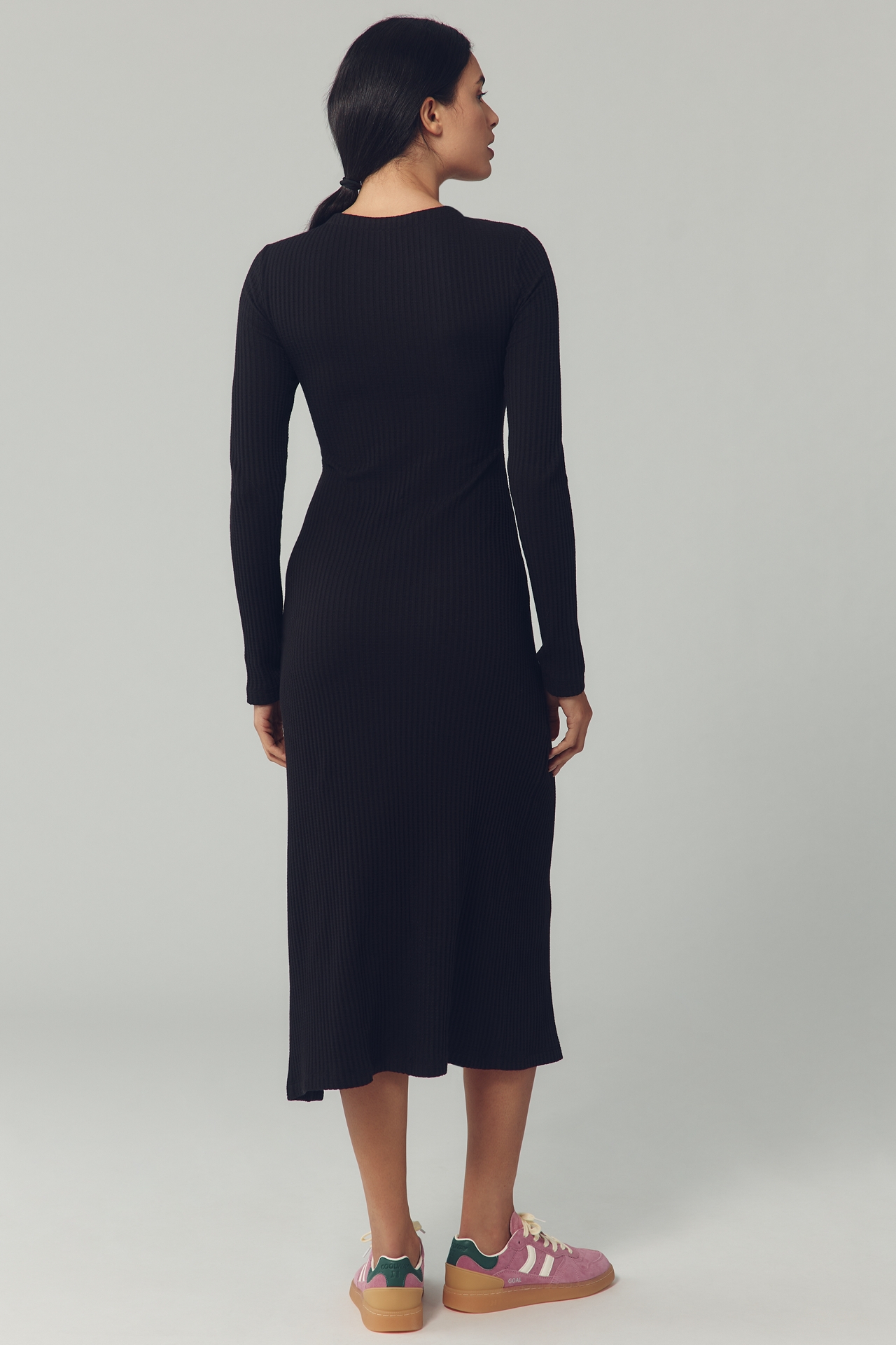 Daily Practice Long-Sleeve Maxi Dress