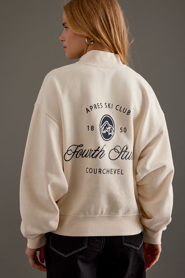 Sweat-shirt à quart de zip Jacques 4th & Reckless #1