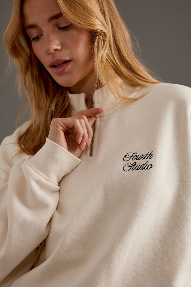 Sweat-shirt à quart de zip Jacques 4th & Reckless #5