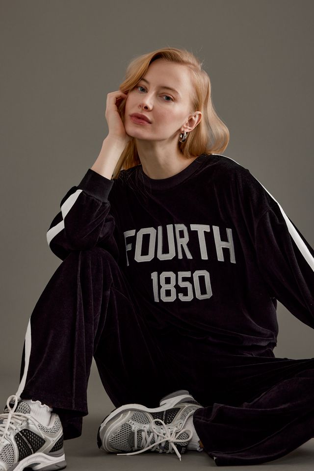 Sudadera de Terciopelo Cacie de 4th & Reckless #4