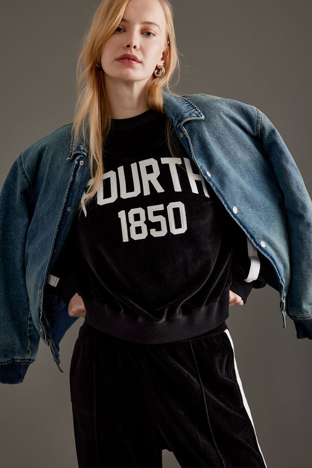 Sudadera de Terciopelo Cacie de 4th & Reckless #3