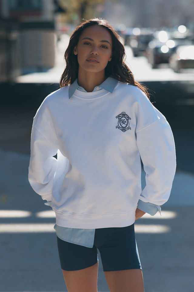 4th & Reckless Leone Monte Carlo Embroidered Oversized Sweatshirt #1