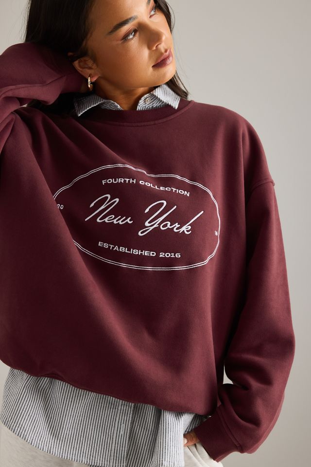4th & Reckless Chai Felpa Oversize #3